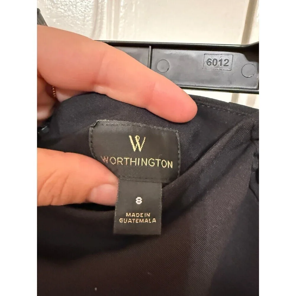 Worthington women’s size 8 black skirt
